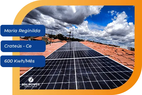 Projeto de energia solar Sol Power 3